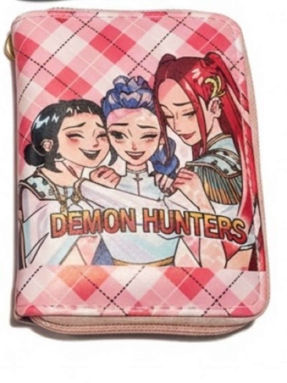 New/ Wrapped K-Pop Demon Hunters Huntrix Full Zip Wallet Gift Rumi Zoey Mira